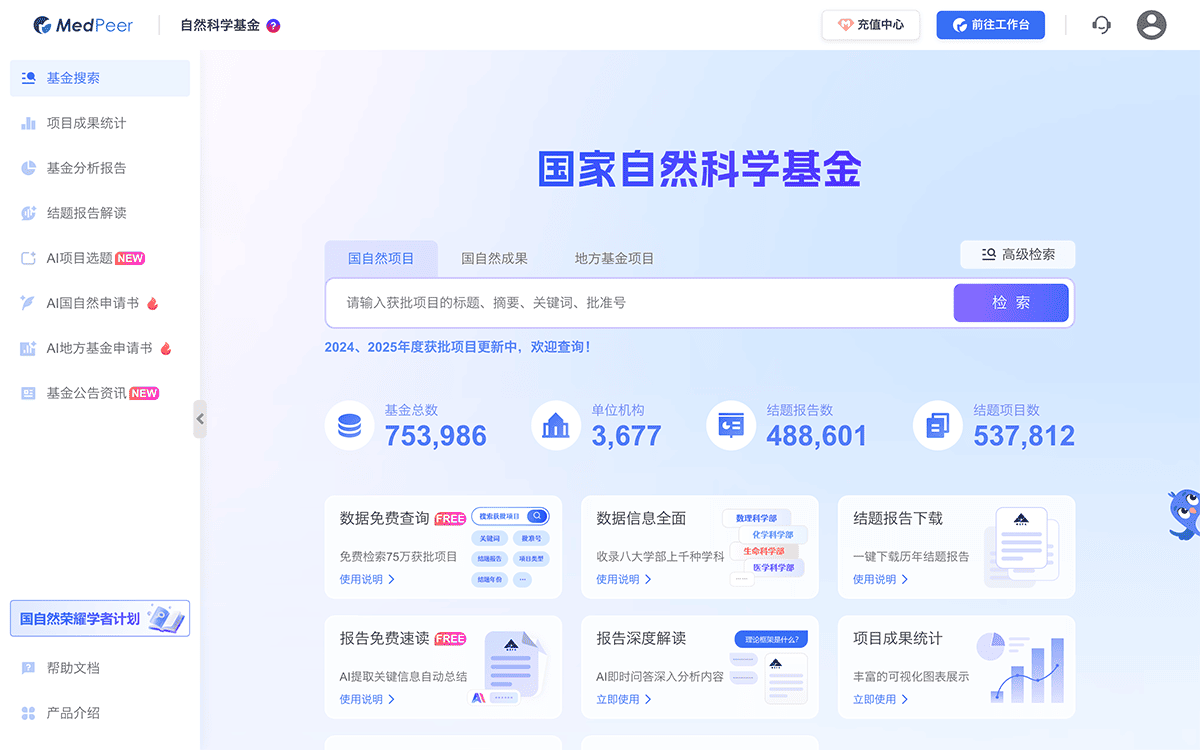 MedPeer自然科学基金